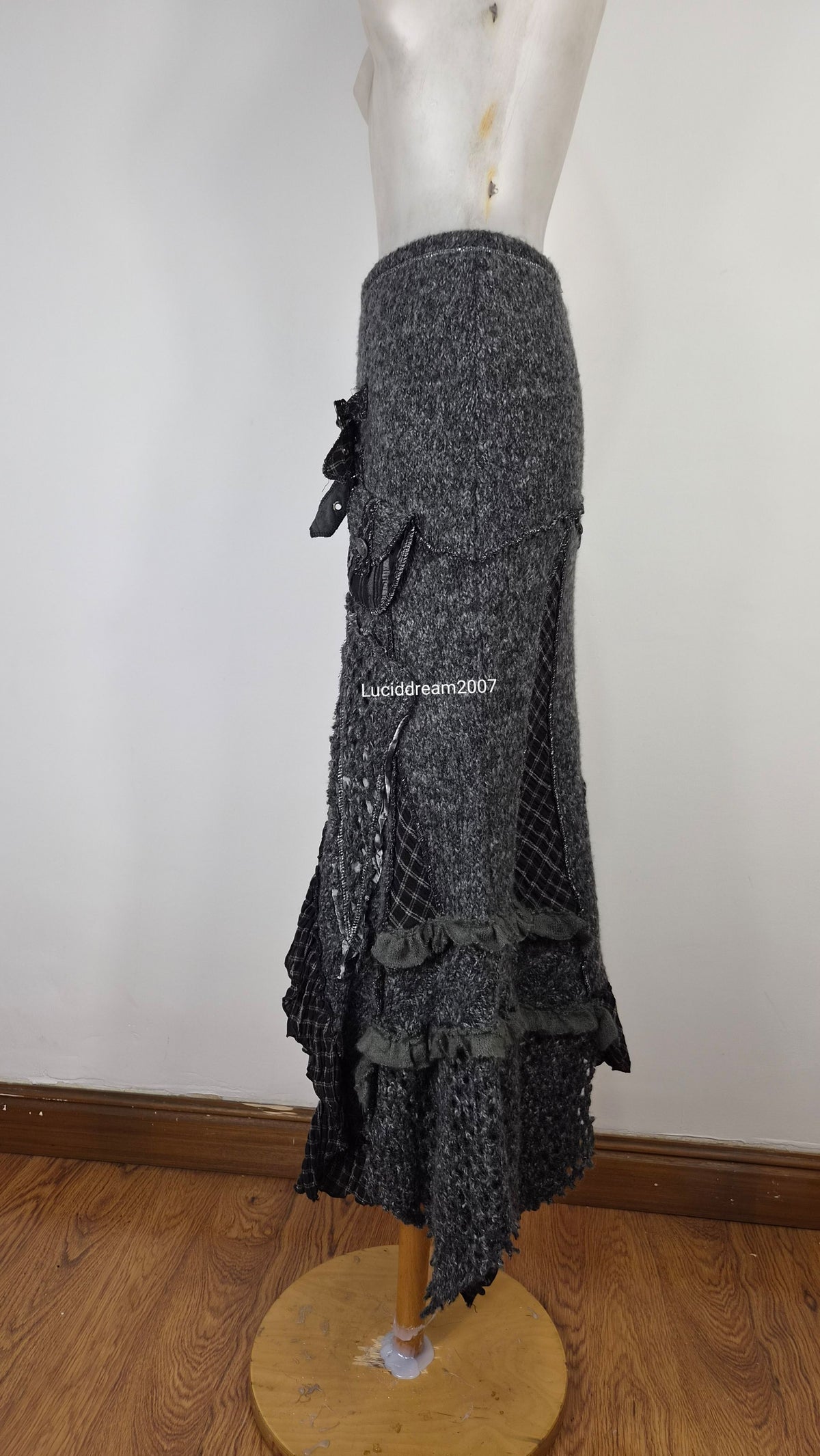 Ensemble destructuré en laine