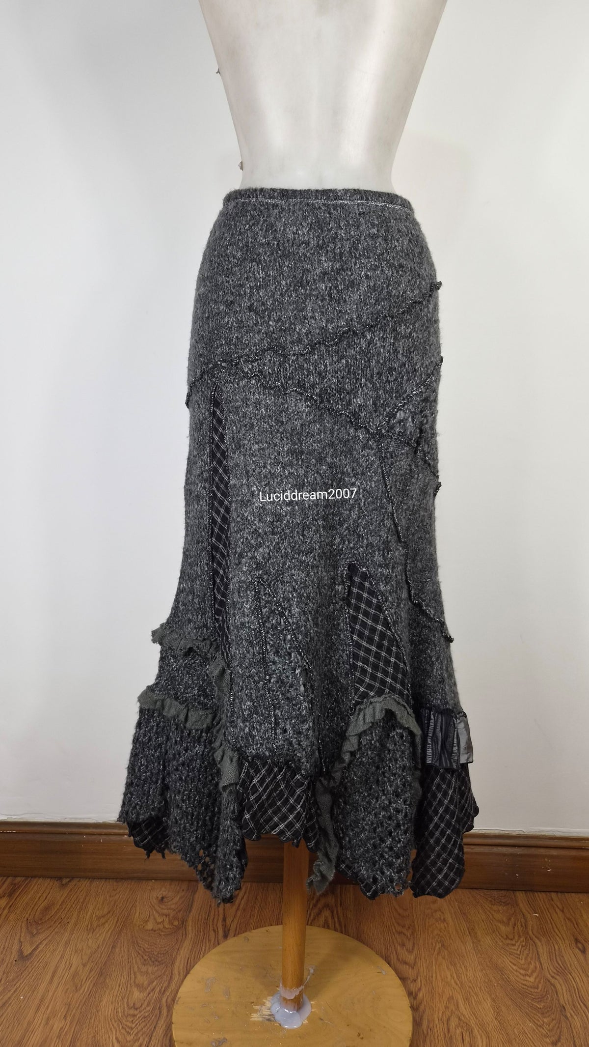 Ensemble destructuré en laine