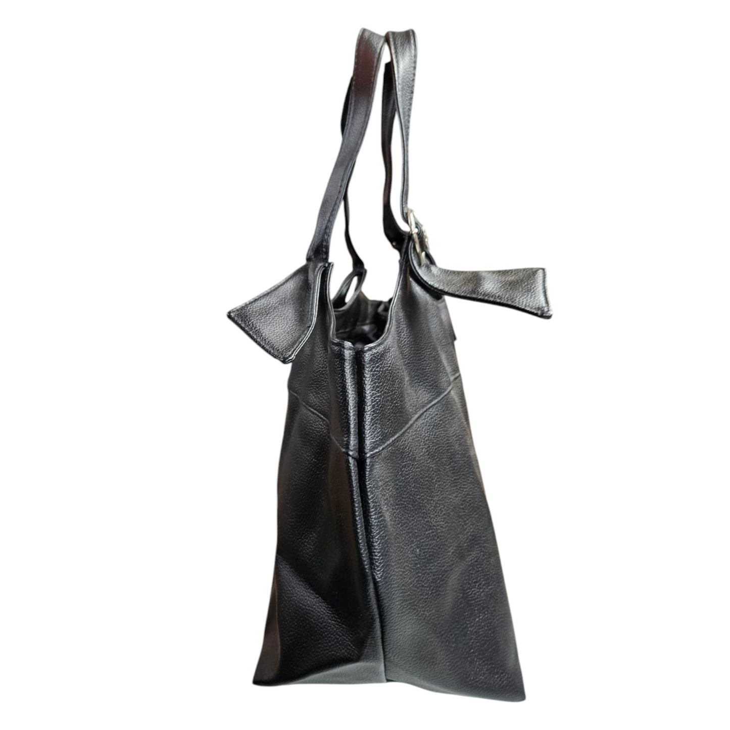 SAc cabas en similicuir noir