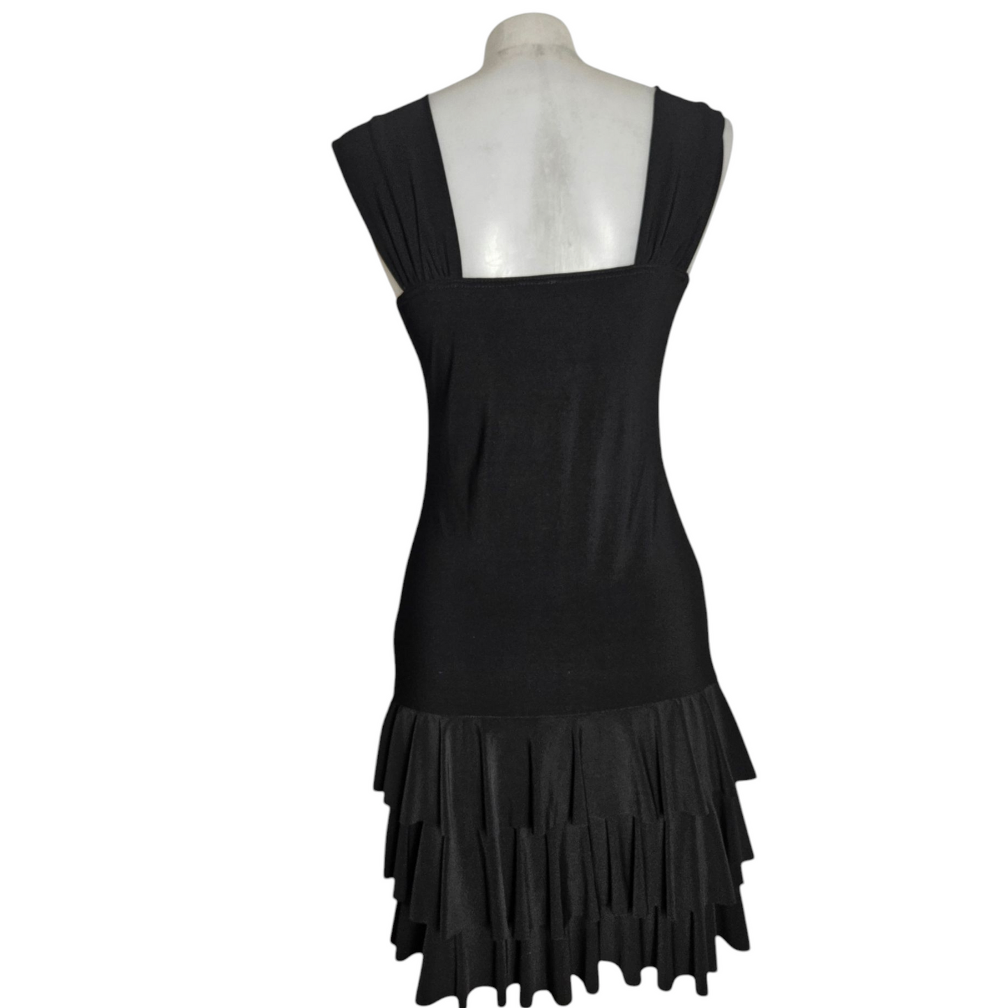 Ruffled lace dress