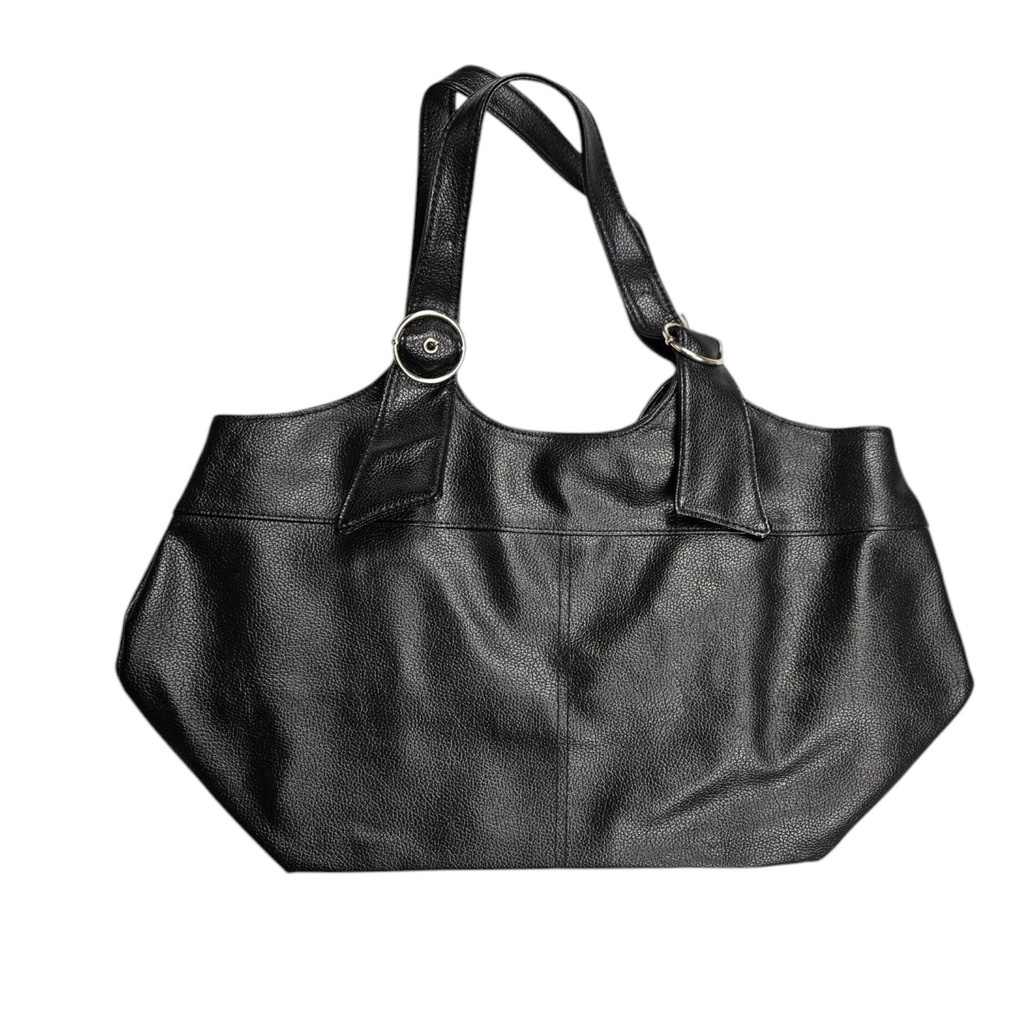 SAc cabas en similicuir noir