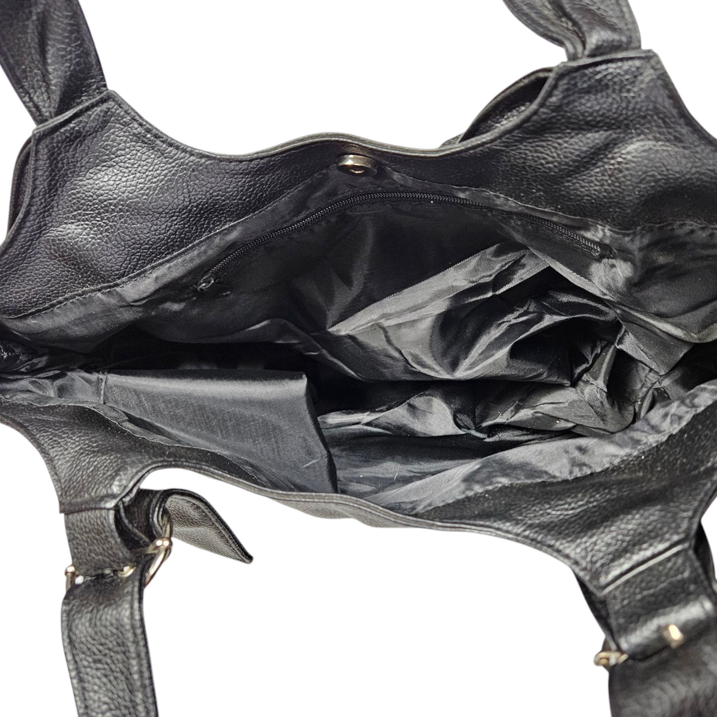 SAc cabas en similicuir noir