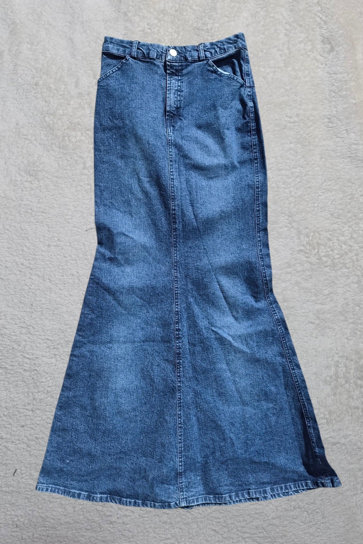 Jupe sirène en denim